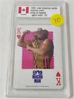 1991 WWF MACHO MAN CARD