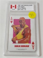 1991 WWF HULK HOGAN CARD