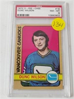 1972 OPC DONC WILSON HOCKEY CARD #18