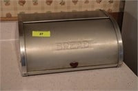 Vintage Aluminum Bread Box