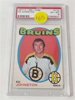 1971 OPC ED JOHNSTON CARD #172
