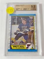 89-90 OPC BRETT HULL CARD #186