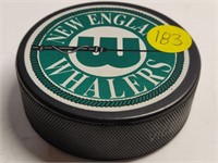 NEW ENGLAND WHALERS WHA PUCK