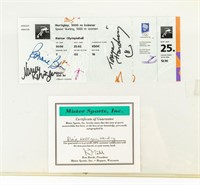Kerrigan, Harding, Blair Olympic Signatures