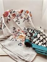 2 Beautiful Silk Driving Scarves
