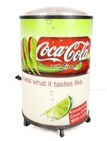 Coke Coca Cola Lime Retail Store Cooler Soft Drink