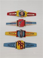 Roy Rogers Unbent Post Cereal Rings 1952