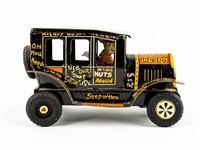 Vintage Marx Tin Litho Old Jalopy Toy Car