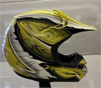 Gmax Motocross X Small Helmet (Yellow)