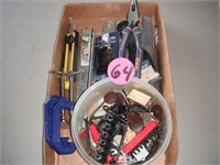 Irwin Pliers, C Clamps, Small Sockets & Misc.