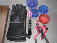 Welding Gloves, Wire Brushes & JD Lighter
