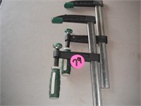 (2) 13 Inch Clamps