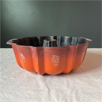 Orange Bundt Pan
