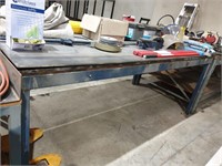 Steel Framed Table 2400x1200x920mm