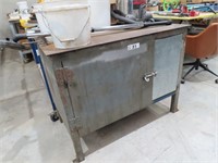 Steel Cupboard/Bench 1200x650x920mm