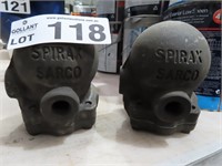 2 Spirax Sarco Steam Traps