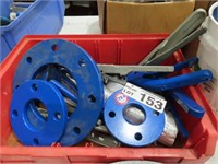 Qty of Flanges & Butterfly Valve Handles
