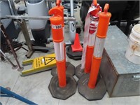4 Bollards & a Number of Bases