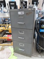 Namco 3 Drawer Filing Cabinet & Contents