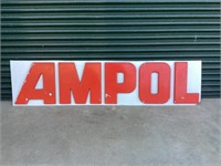 AMPOL Perspex Light Box Sign