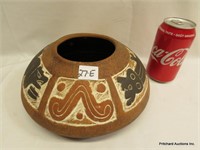 Aztec Snake Vase