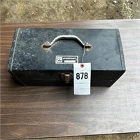 Metal Tool Box w/ masonry tools included