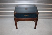 End Table with Chest Top with Pull Out Desk