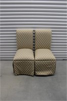 Pair of Upholstered Decorator Accent Chairs