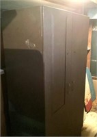 6' metal wardrobe cabinet