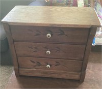 Primitive 3-drawer chest