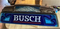 Busch Beer pool table light