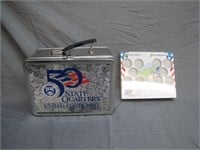 U.S. Mint Lunchbox w/ Quarter Maps