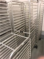 Sheet Pan Rolling Rack WITH Trays