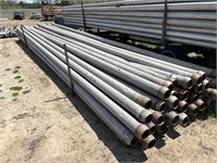 56 PCS. OF AMES 5" X 30' PIPE