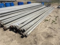19 PCS. OF AMES 4" X 30' PIPE