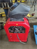 AC225 Lincoln Arc Welder with helmet - barely