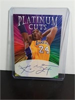 Kobe Bryant Platinum Cuts Facsimile Auto Card