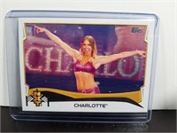 2014 Topps NXT Charlotte Flair Prospect Card