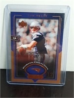 2004 UD Tom Brady diamond Collection Patriots Card