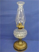 American Metal & Glass Base Oil Lamp