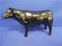 Black Angus Pottery Cow