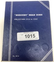 66 Mercury Dimes In Blue Book.