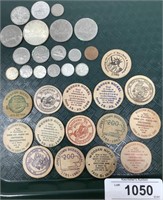 Canada, Foreign Coins, Wooden Nickels.
