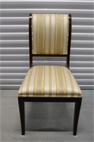 Formal Chair with Silk Upholstery