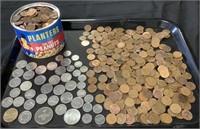 Canadian Coins, 744 Lincoln Pennies.