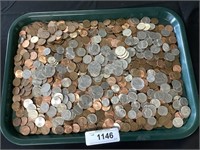 $32.26 Face Value Pennies, Nickels, Dimes.