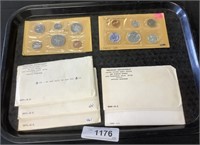 1959 Philadelphia Silver Unc. Coin Set, 5 U.S.