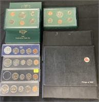 4 U.S. Special Mint, Type Sets, 3 1989 Unc. Bank