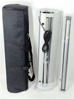 NEW Motorized Banner Stand With Carrying Case