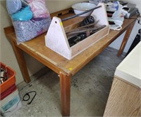 WOODEN WORK TABLE